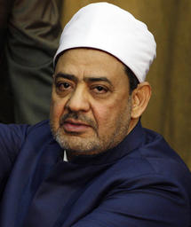 Ahmad atTaib, director de la universidad egipcia de Al As-har. Ahmad atTaib, director de la universidad egipcia de Al As-har.