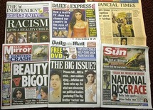 Periódicos británicos. Periódicos británicos.