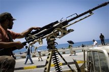 Un rebelde libio en Bengasi, este de Libia. Un rebelde libio en Bengasi, este de Libia.