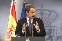 El presidente del gobierno español, José Luis Rodríguez Zapatero.