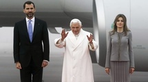 Joseph Ratzinger, el papa Benedicto XVI, en una visita anterior a España.