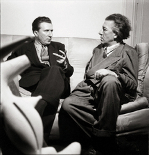 Aimé Maeght y André Breton