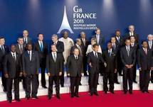 La reunión del G8 dde mayo, en la que se acordó la ayuda. La reunión del G8 dde mayo, en la que se acordó la ayuda.