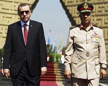 Erdogan, en Egipto. Erdogan, en Egipto.