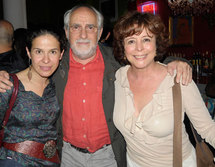 Arturo Ripstein, con las protagonistas de Las razones del corazón.