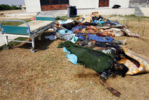 Muertos en un hospital de Trípoli, Libia.
