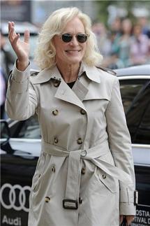 Glenn Close, en Donostia(San Sebastián).