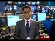 La BBC, emitiendo en lengua persa. La BBC, emitiendo en lengua persa.