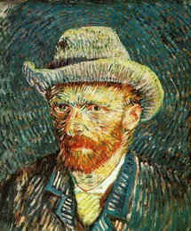 Autorretrato de Van Gogh.