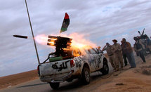 La última batalla en Sirte devastada por un mes de asedio y combates La última batalla en Sirte devastada por un mes de asedio y combates