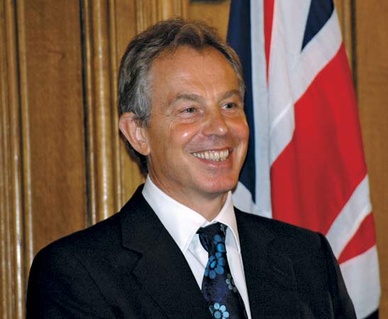 Tony Blair.