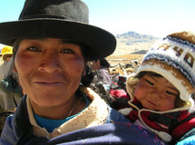 Una mujer quechua. Una mujer quechua.