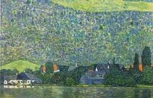 Litzlberg on the Attersee" de Gustav Klimt