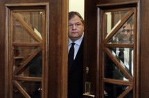 Evangelos Venizelos, el ministro de Economía griego