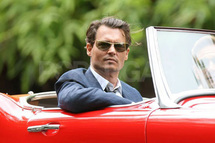 Johnny Depp, en el film The rum diary