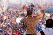 Calle 13, en un concierto.