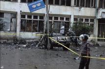 Lugar de la explosión, en Birmania-Myanmar.