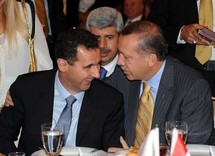 Bashar Al Asad, a la izquierda, y Recep Tayip Erdogan. Bashar Al Asad, a la izquierda, y Recep Tayip Erdogan.