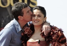 Antonio Banderas y Salma Hayek