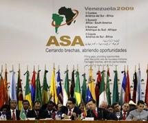 Reunión de América del Sur y Africa.