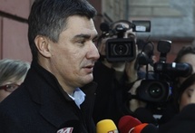 Zoran Milanovic, el vencedor de las elecciones en Croacia.