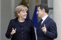 Angela Merkel y Nicolas Sarkozy Angela Merkel y Nicolas Sarkozy
