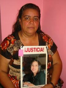 Norma Andrade, cuya hija fue asesinada, y que fundó la organización Nuestras Hijas de Regreso a Casa