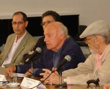 Eduardo Galeano, en Cuba.