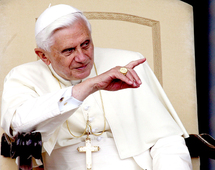 El papa Benedicto XVI