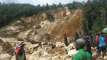 Al menos 40 muertos en un deslizamiento de terreno en Papúa Nueva Guinea