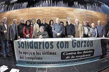 Argentinos contra el juicio a Garzón y la impunidad de los franquistas