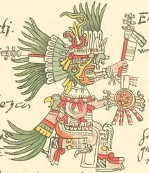 Huitzilopochtli, el dios de la guerra Huitzilopochtli, el dios de la guerra