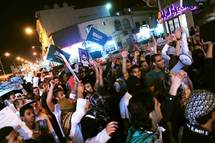 Manifestantes en Qatif, Arabia. Manifestantes en Qatif, Arabia.
