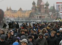 Rusia presentada en la TV como una "fortaleza asediada" antes de elecciones Rusia presentada en la TV como una "fortaleza asediada" antes de elecciones
