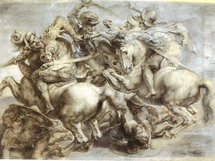 La copia de Rubens de La batalla de Anghiari