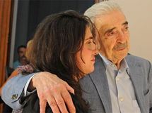 Macarena y Juan Gelman