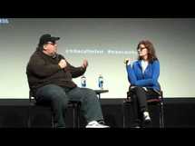 Michael Moore-izquierda-y Susan Sarandon.