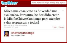 Chávez celebra dos años en red social Twitter, una "herramienta maravillosa"