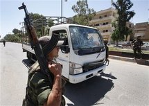 Explosión al paso de un convoy de observadores de la ONU en Siria Explosión al paso de un convoy de observadores de la ONU en Siria