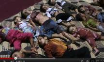 Niños asesinados, en Siria. Niños asesinados, en Siria.