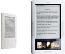El lector Nook, a la derecha El lector Nook, a la derecha