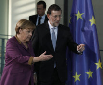 Angela Merkel-izquierda-y Mariano Rajoy Angela Merkel-izquierda-y Mariano Rajoy