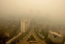 La extraña nube cubre la ciudad de Wuhan La extraña nube cubre la ciudad de Wuhan