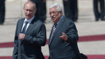 Vladimir Putin-izquierda- y Mahmud Abas. Vladimir Putin-izquierda- y Mahmud Abas.