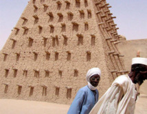 Uno de los mausoleos de Tombuctú, Malí Uno de los mausoleos de Tombuctú, Malí