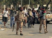 Milicianos armados, en Libia Milicianos armados, en Libia