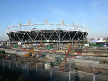 El estadio olímpico de Londres.