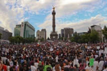 Manifestación del movimiento estudiantil yosoy132