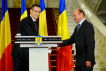 Victor Ponta-izquierda-y Traian Basescu