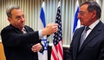 Ehud Barak-izquierda-y Leon Panetta